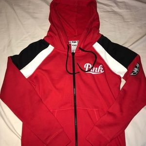 ❥PINK Red Sweatshirt -NeverWorn-